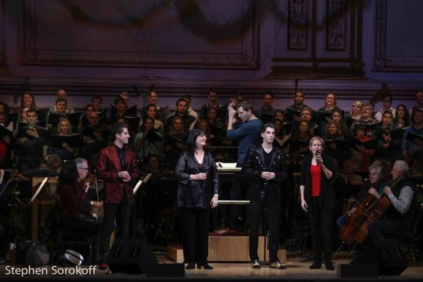 Photo Coverage: The New York Pops Open Rehearsal for Make The Season Bright Concert  Image