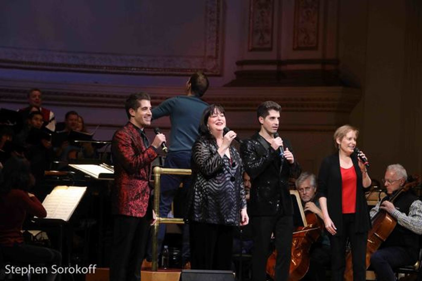 Photo Coverage: The New York Pops Open Rehearsal for Make The Season Bright Concert  Image