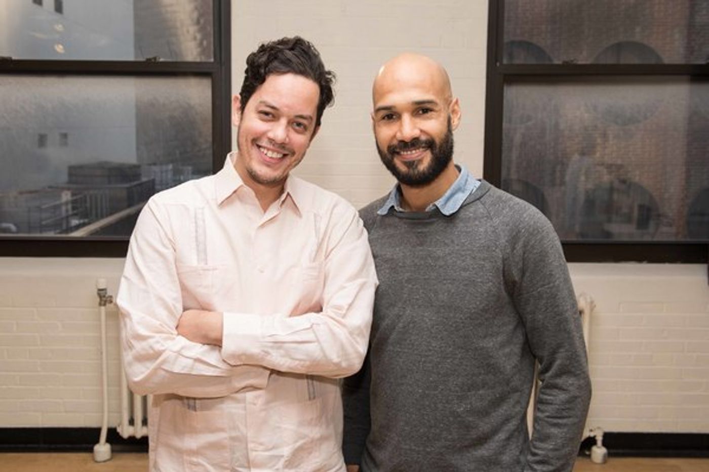 Photo Flash: Inside Rehearsal for TELL HECTOR I MISS HIM, Featuring ORANGE IS THE NEW BLACK Stars, at the Atlantic  Image