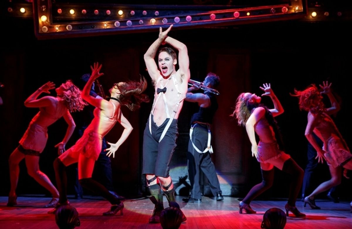  Randy Harrison as the Emcee in the National Tour of Roundabout Theatre Companyâ€™s CABARET
  at 