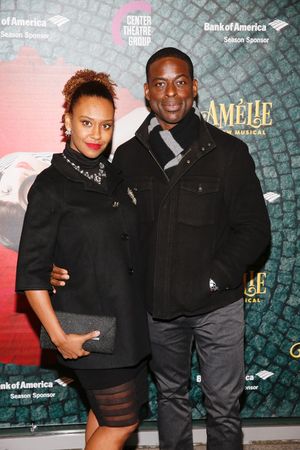 From left, actors Ryan Michelle Bathe and Sterling K. Brown arrive for the opening night performance of "Amélie, A New Musical" at Center Theatre Group/Ahmanson Theatre on Friday, December 16, 2016, in Los Angeles, California. (Photo by Ryan Miller/Captu @ BroadwayWorld From left, actors Ryan Michelle Bathe and Sterling K. Brown arrive for the opening ni Photo
