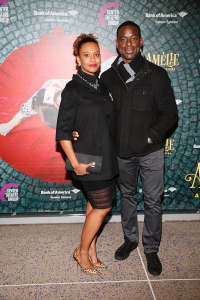 From left, actors Ryan Michelle Bathe and Sterling K. Brown arrive for the opening ni Photo