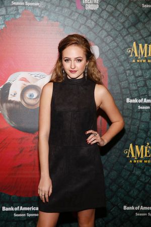 Actor Sophie Reynolds arrives for the opening night performance of "AmÃ©lie, A New  Photo