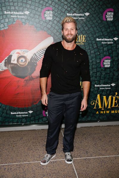 TV personality Craig Ramsay arrives for the opening night performance of "AmÃ©lie,  Photo