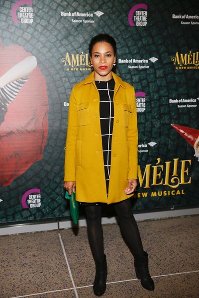 Actor Kelly McCreary arrives for the opening night performance of "AmÃ©lie, A New M Photo