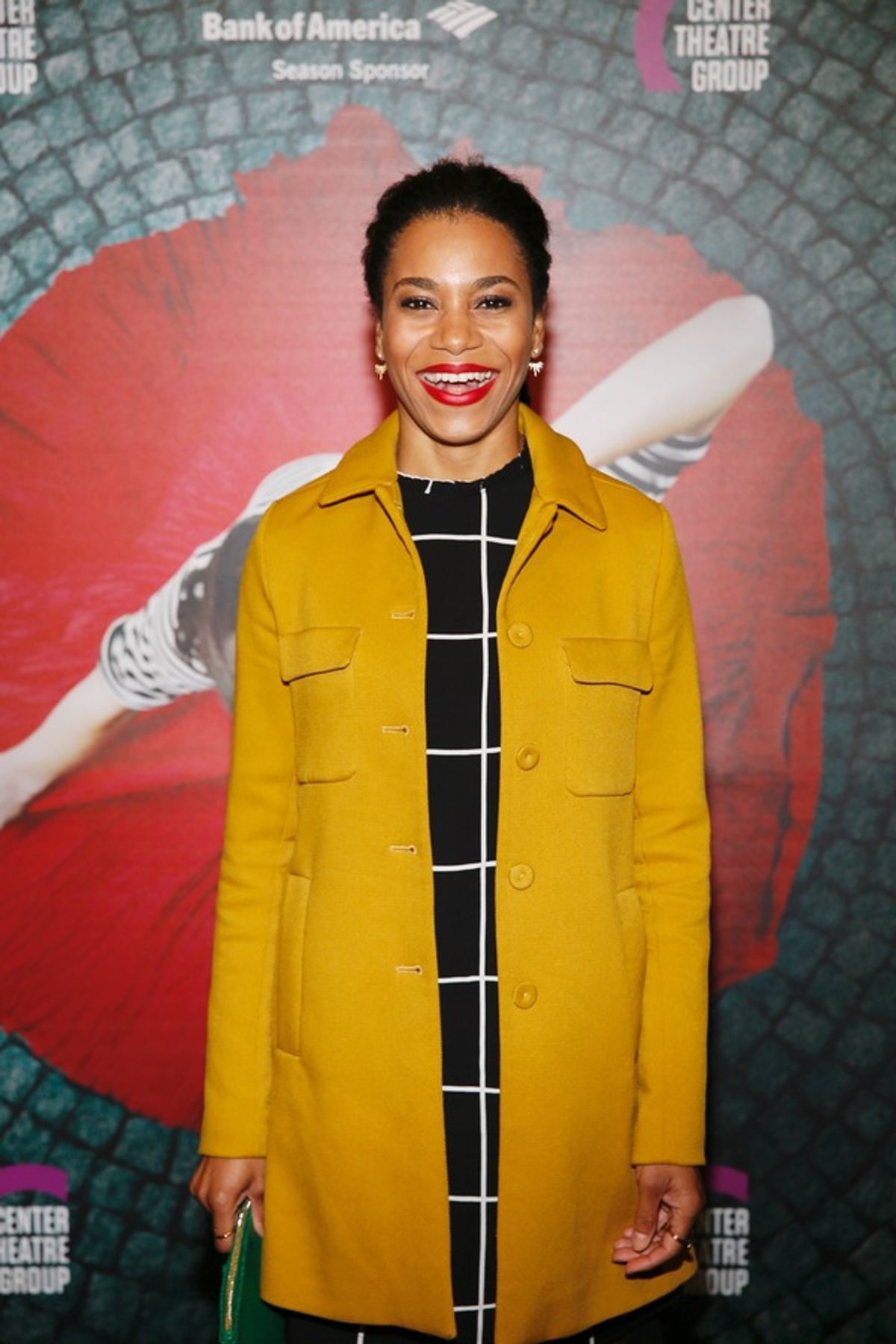 Actor Kelly McCreary arrives for the opening night performance of 'AmÃ©lie, A New Musical' at Center Theatre Group/Ahmanson Theatre on Friday, December 16, 2016, in Los Angeles, California. (Photo by Ryan Miller/Capture Imaging) at 