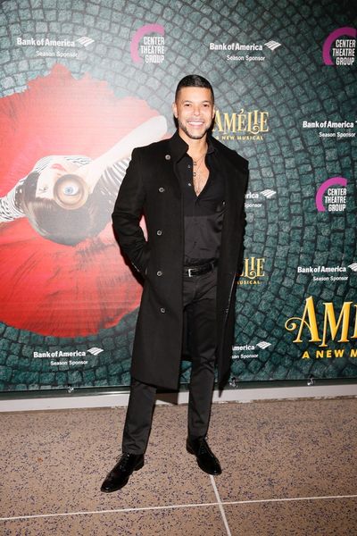 Actor Wilson Cruz arrives for the opening night performance of "AmÃ©lie, A New Musi Photo