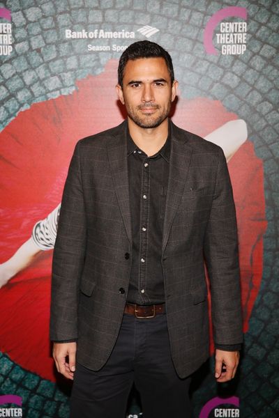 Actor Ivan Hernandez arrives for the opening night performance of "AmÃ©lie, A New M Photo