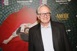 Actor Sam Anderson arrives for the opening night performance of "AmÃ©lie, A New Mus Photo