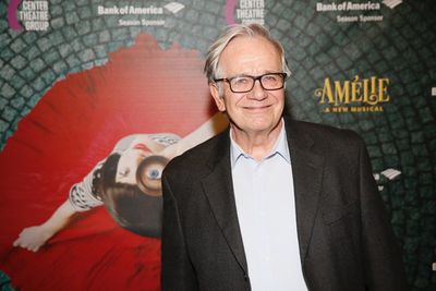Actor Sam Anderson arrives for the opening night performance of "AmÃ©lie, A New Mus Photo