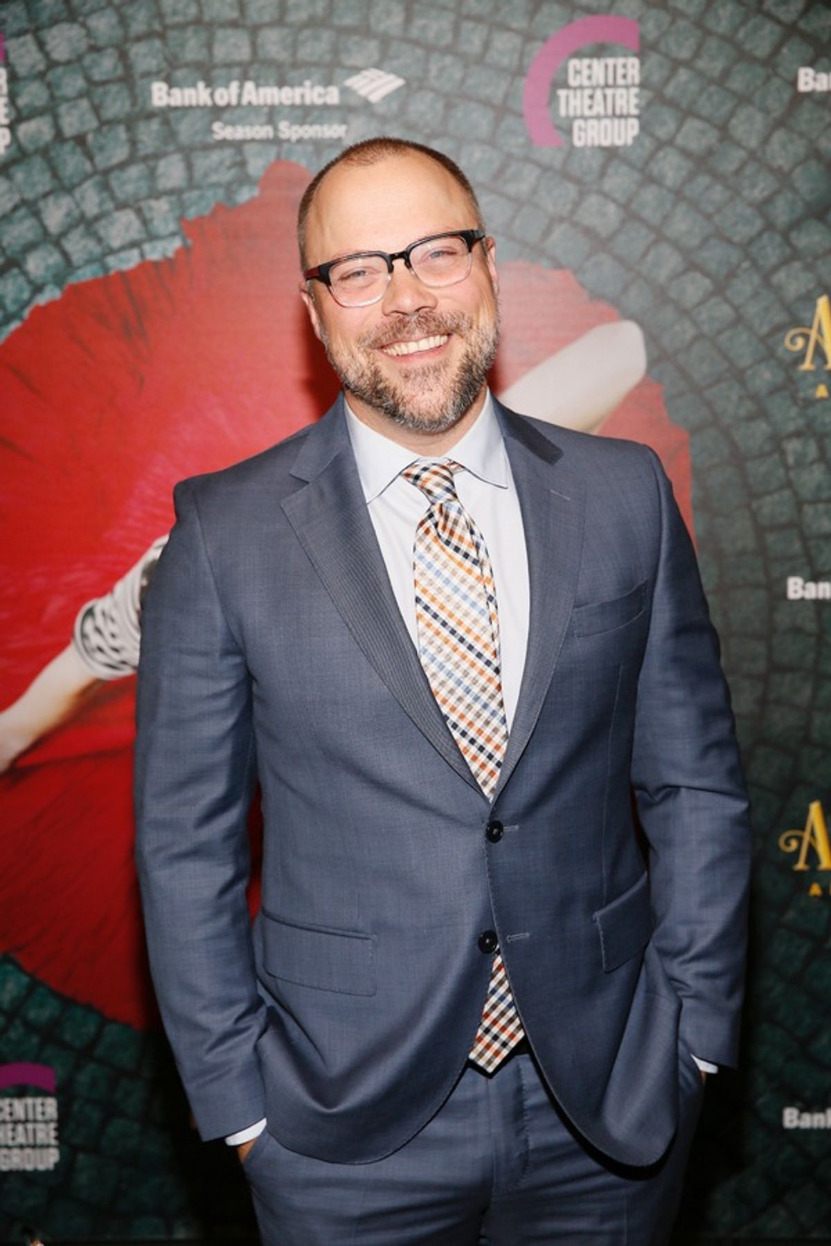 Co-lyricist Nathan Tysen arrives for the opening night performance of 'AmÃ©lie, A New Musical' at Center Theatre Group/Ahmanson Theatre on Friday, December 16, 2016, in Los Angeles, California. (Photo by Ryan Miller/Capture Imaging) at 