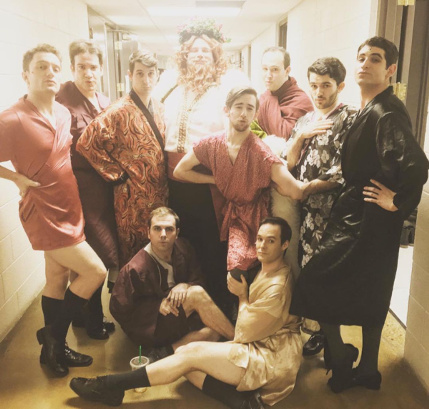 Photo Flash: CHARLIE Winds Down, SWEET CHARITY Boys Welcome a New Member, and More Saturday Intermission Pics! Photo Flash: CHARLIE Winds Down, SWEET CHARITY Boys Welcome a New Member, and More Saturday Intermission Pics! Image