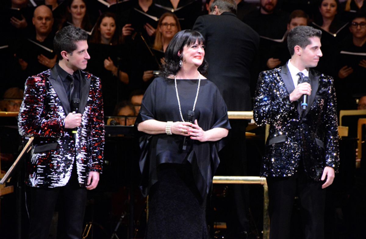 Will Nunziata, Ann Hampton Callaway and Anthony Nunziata at 