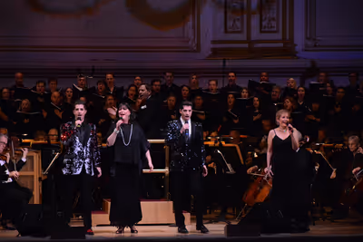 Will Nunziata, Ann Hampton Callaway,  Anthony Nunziata and Liz Callaway Photo