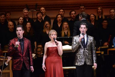 Will Nunziata, Liz Callaway and Anthony Nunziata  Photo