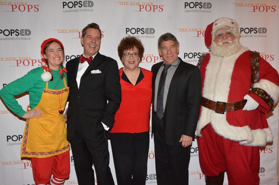 Photo Coverage: The Cast of The New York Pops Christmas Concert Celebrate Image