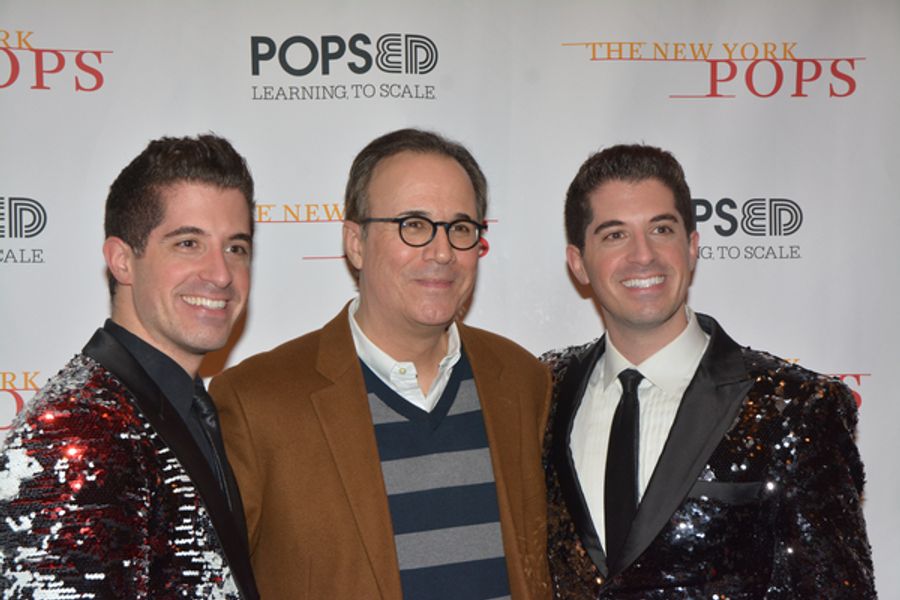 Photo Coverage: The Cast of The New York Pops Christmas Concert Celebrate Image
