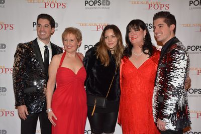 Anthony Nunziata, Liz Callaway, Katherine McPhee, Ann Hampton Callaway and Will Nunzi Photo