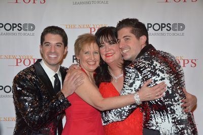 Anthony Nunziata, Liz Callaway, Ann Hampton Callaway and Will Nunziata Photo