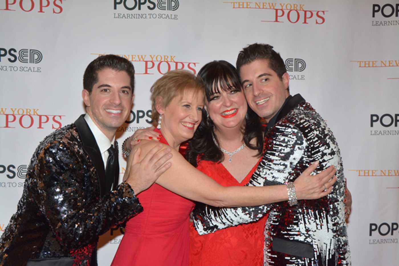 Photo Coverage: The Cast of The New York Pops Christmas Concert Celebrate Photo Coverage: The Cast of The New York Pops Christmas Concert Celebrate Image