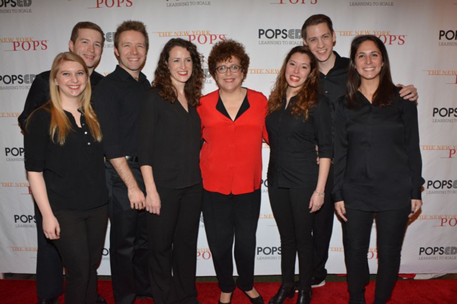 Photo Coverage: The Cast of The New York Pops Christmas Concert Celebrate Image