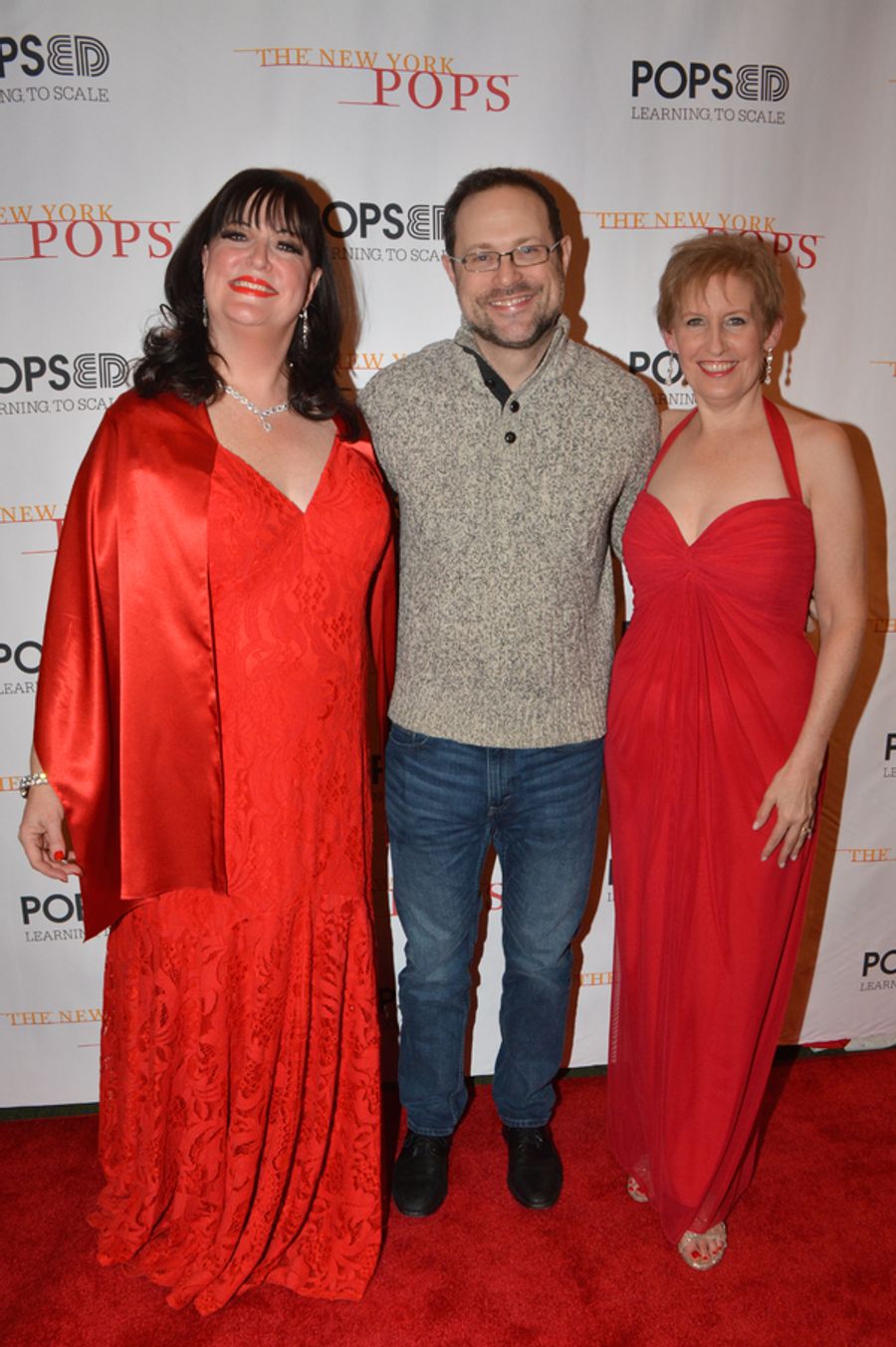 Photo Coverage: The Cast of The New York Pops Christmas Concert Celebrate Image
