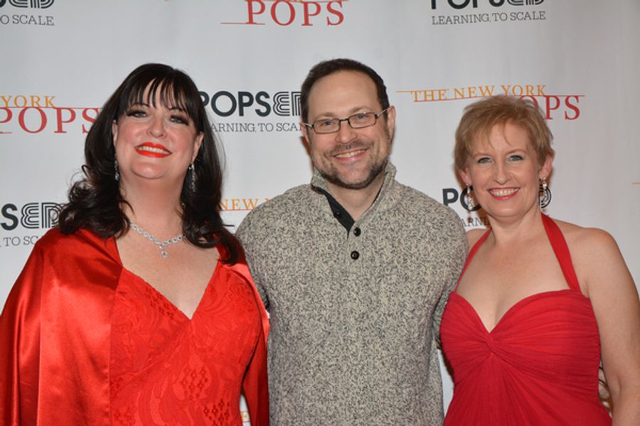 Photo Coverage: The Cast of The New York Pops Christmas Concert Celebrate Image