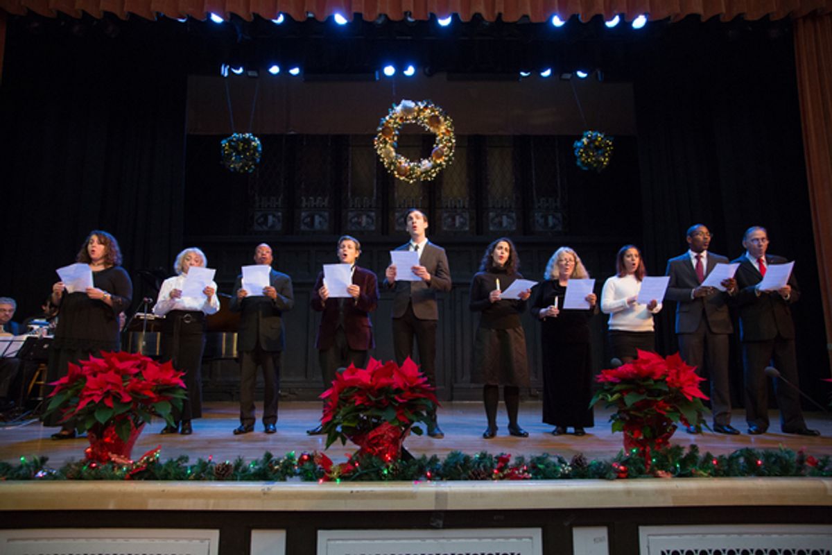 Cristina Fontanelii at Cristina Fontanelli Performs 13th Annual 'Christmas in Italy' at The Landmark Theater