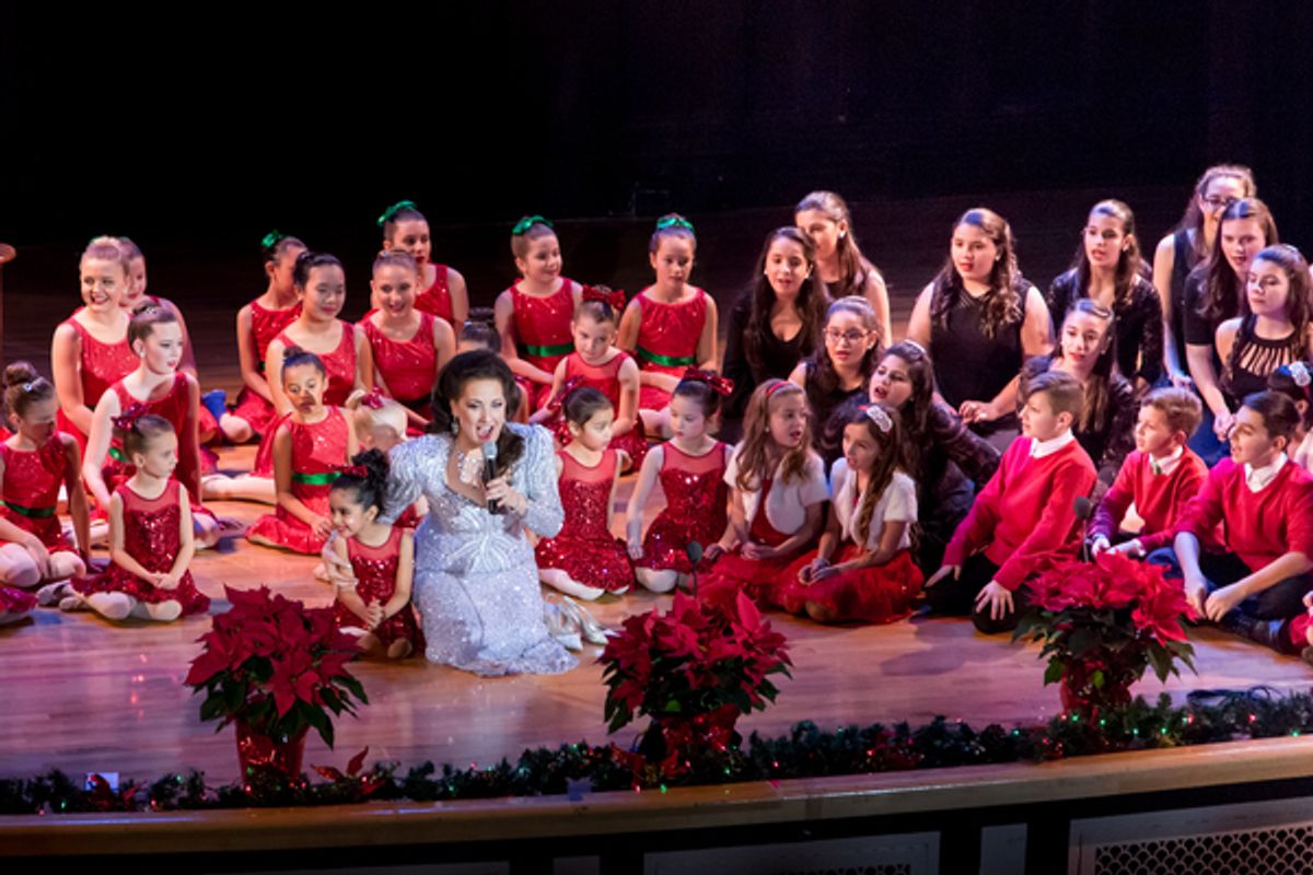 Cristina Fontanelii at Cristina Fontanelli Performs 13th Annual 'Christmas in Italy' at The Landmark Theater
