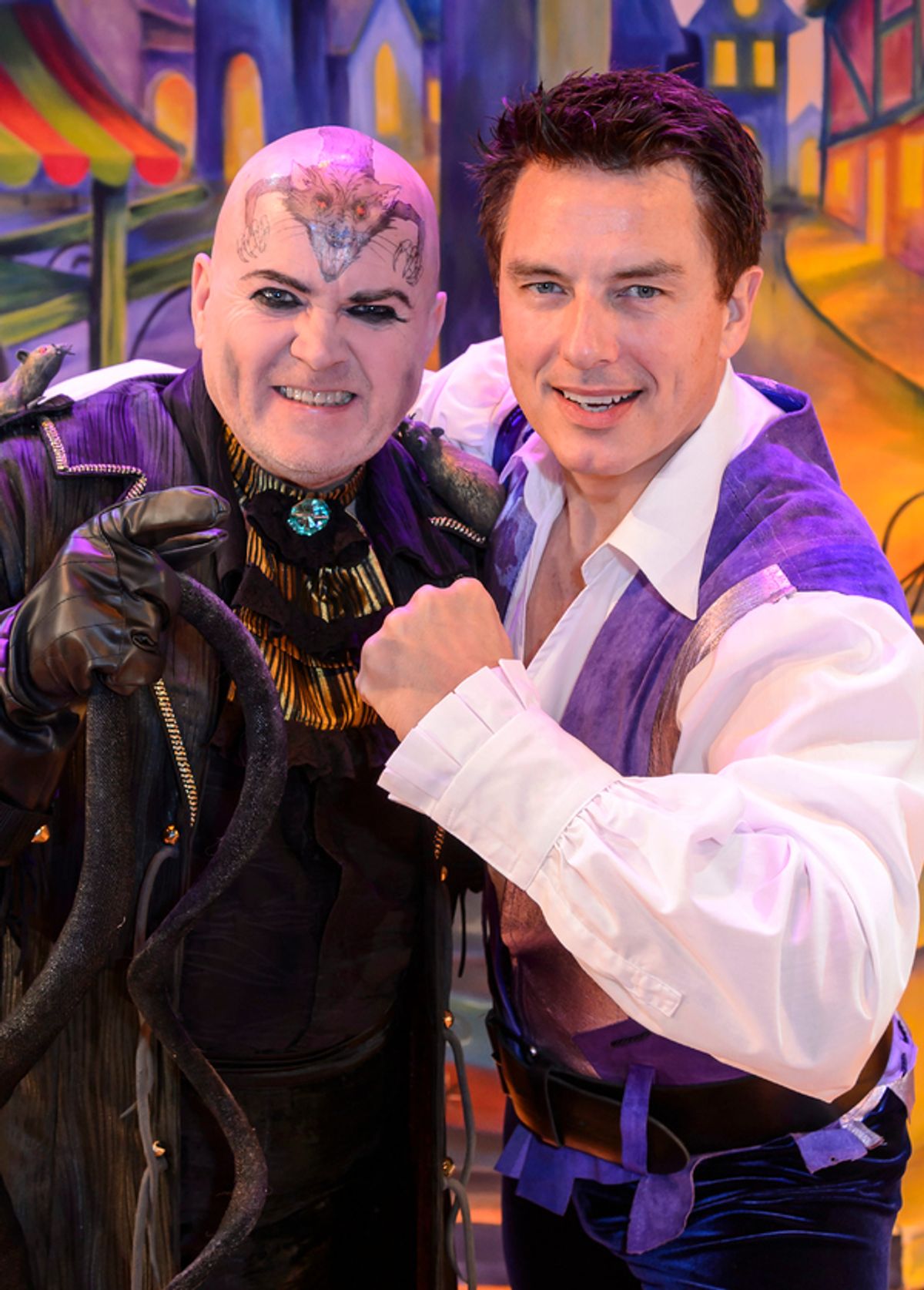 John Barrowman and Steve McFadden at 