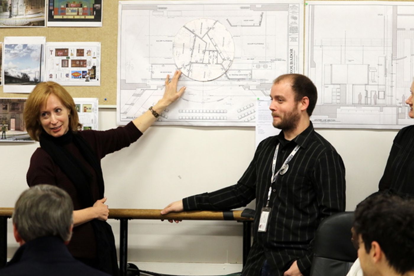 Photo Flash: Inside Rehearsal for Kristian Bush's New Musical TROUBADOUR at Alliance Theatre  Image