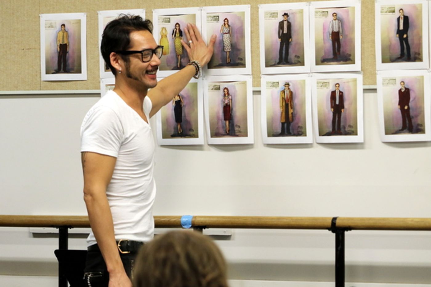 Photo Flash: Inside Rehearsal for Kristian Bush's New Musical TROUBADOUR at Alliance Theatre  Image