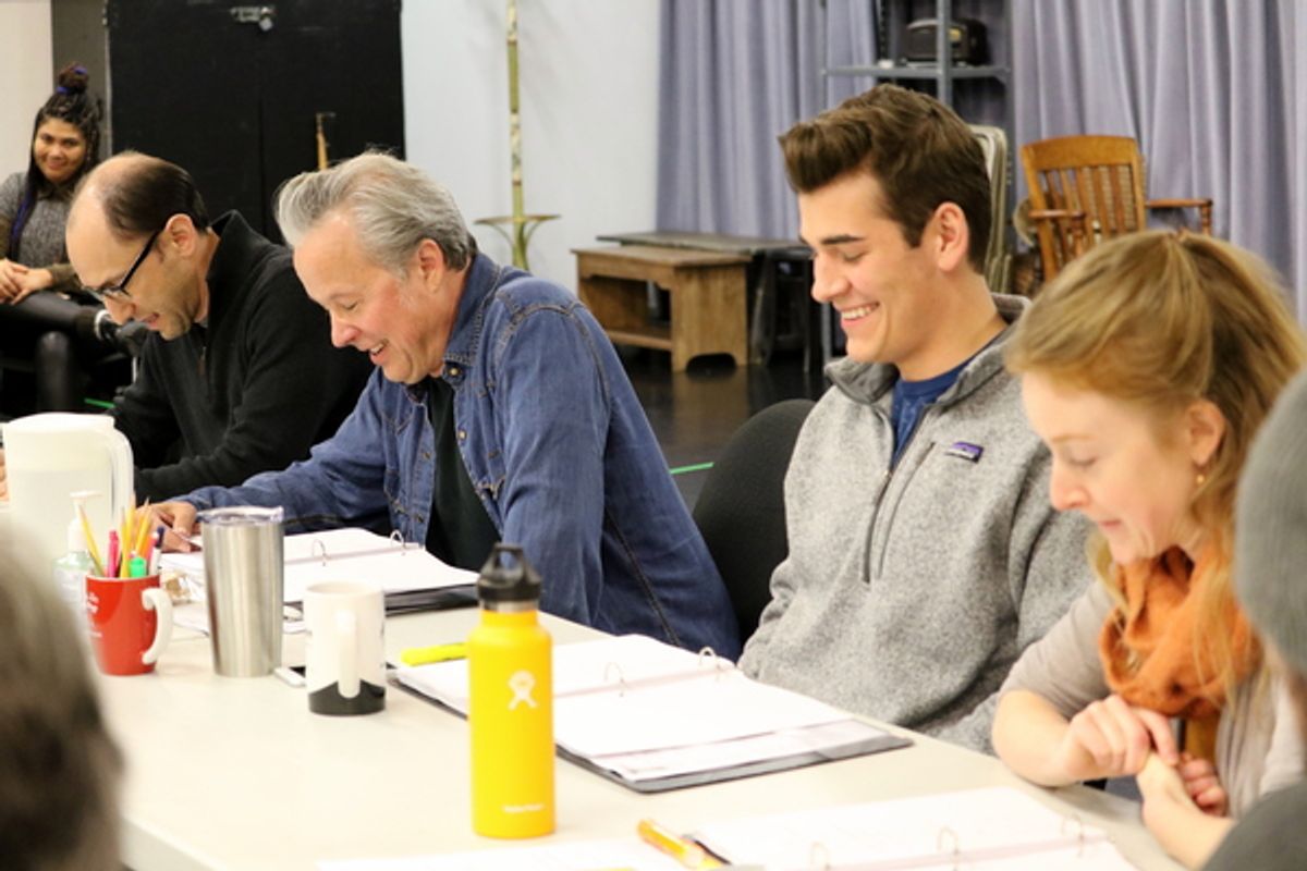 Andrew Benator, Radney Foster, Zach Seabaugh, and Sylvie Davidson at 