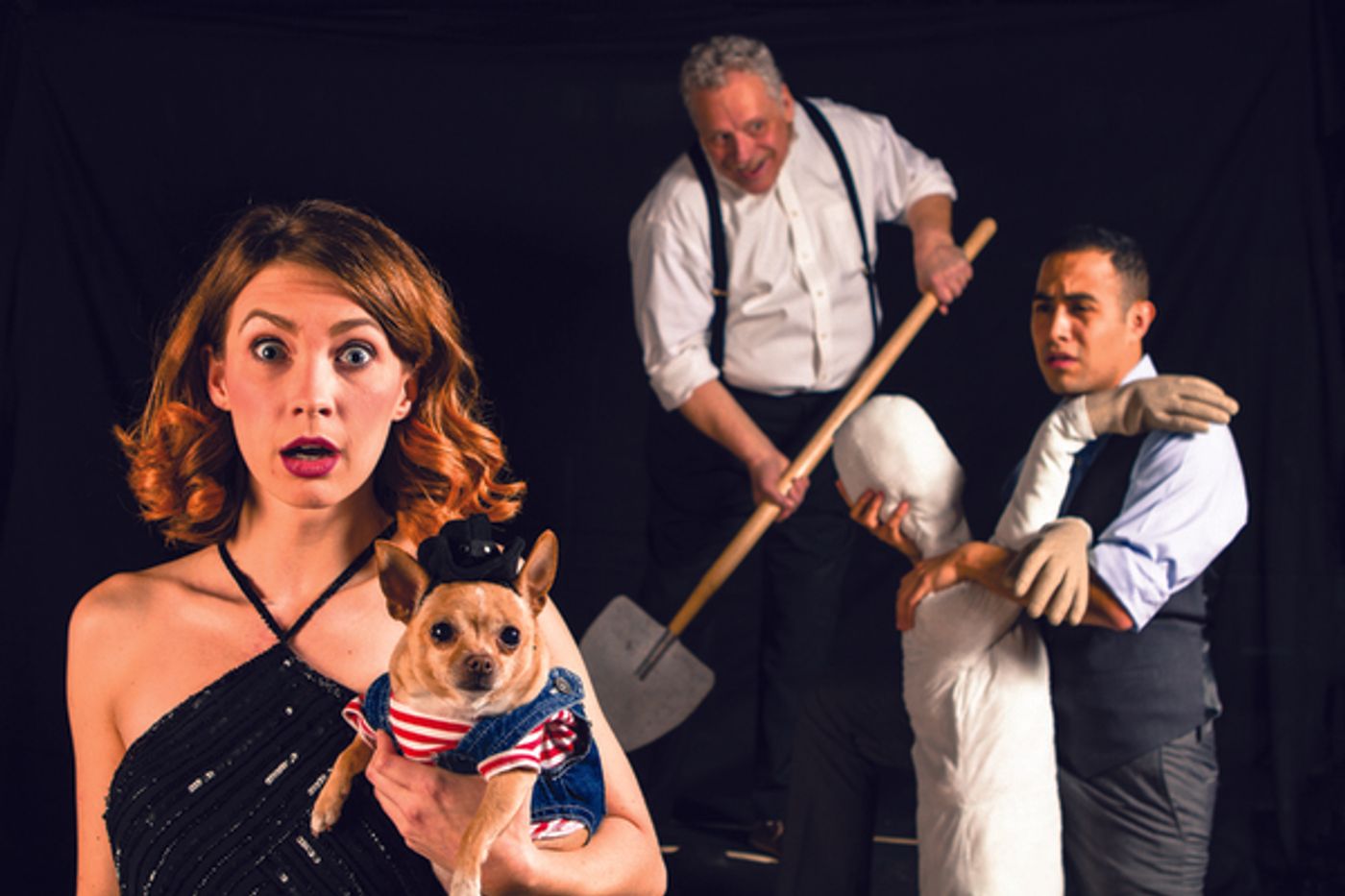 Photo Flash: Meet the Cast of LAUGH at Theatre Three  Image