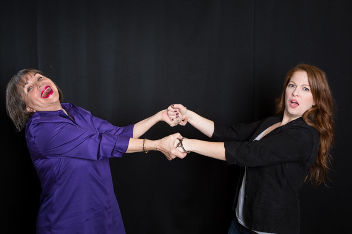 Cindy Williams and Dani Cochrane at 