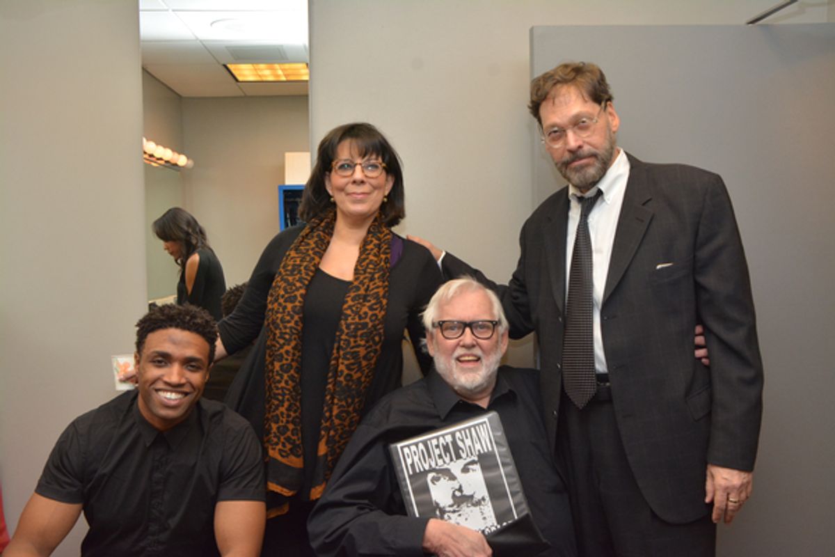 L. Steven Taylor, Christine Pedi, Jim Brochu and David Staller at 