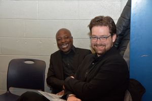 Aaron Lee Battle and Daniel Schwait @ BroadwayWorld Aaron Lee Battle and Daniel Schwait Photo