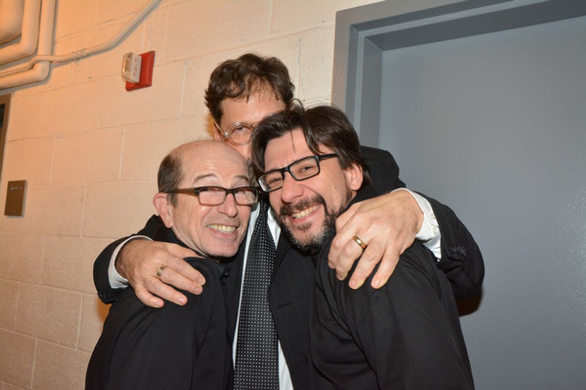 Everett Quinton, David Staller and Roberto Cambeiro at 