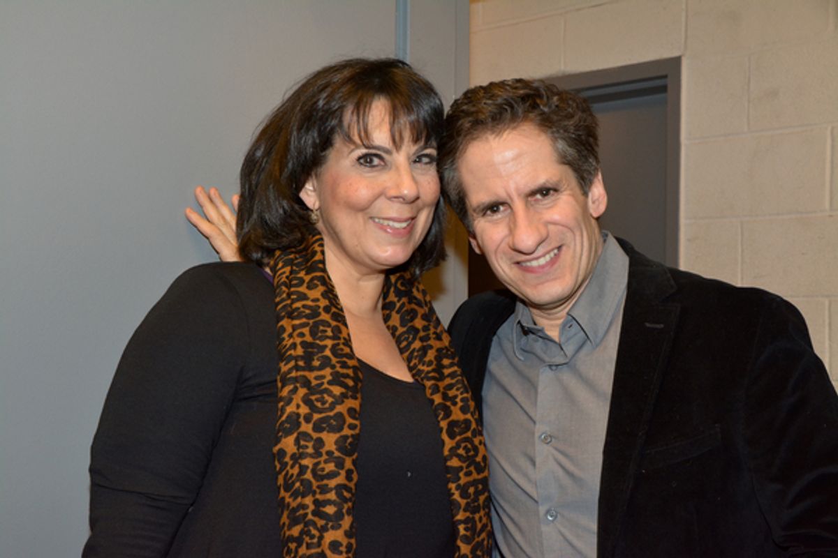 Christine Pedi and Seth Rudetsky at 