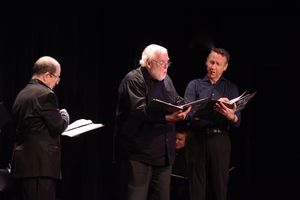 Everett Quinton, Jim Brochu and Jay Russell Photo