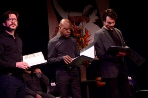 Roberto Cambeiro, Aaron Lee Battle and Christian Ryan @ BroadwayWorld Roberto Cambeiro, Aaron Lee Battle and Christian Ryan Photo