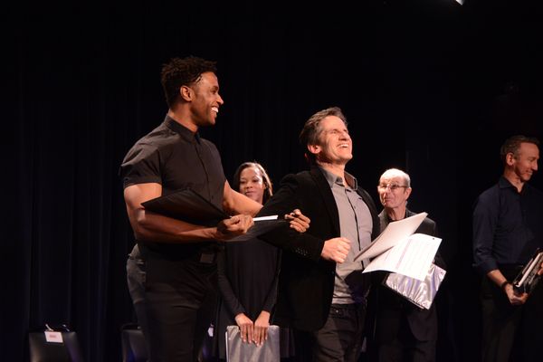 L. Steven Taylor and Seth Rudetsky Photo