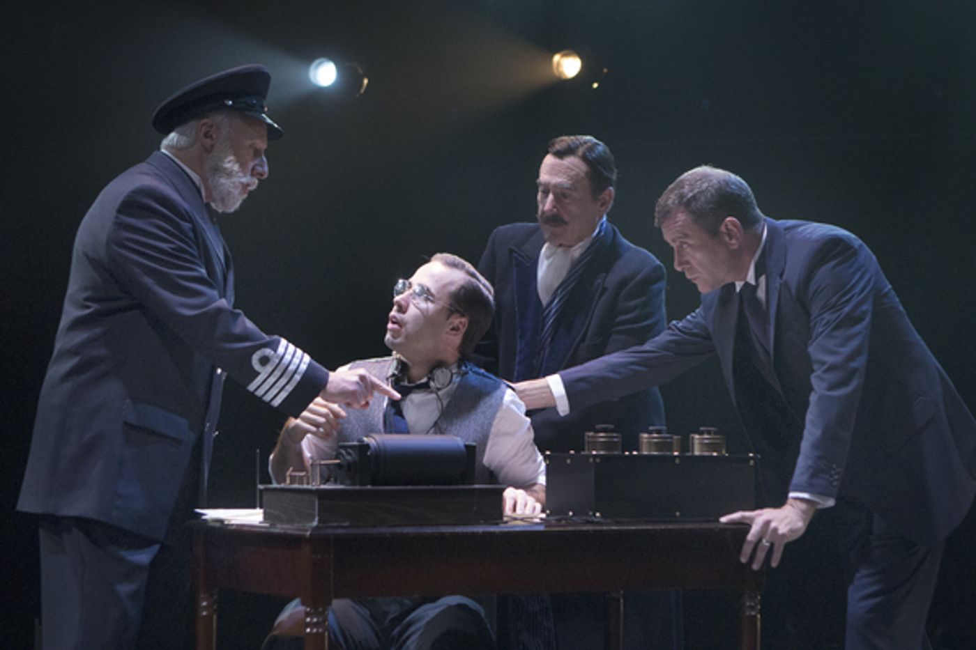 Photo Flash: All Aboard! First Look at Signature Theatre's 360-Degree Staging of TITANIC  Image