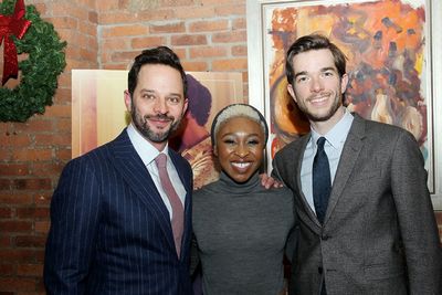 Nick Kroll, Cynthia Erivo, John Mulaney Photo
