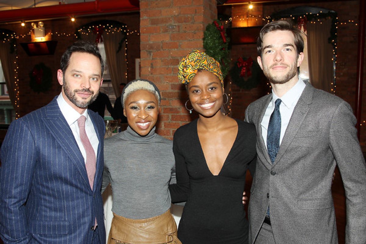 Nick Kroll, Cynthia Erivo, Denee Benton,  John Mulaney at 