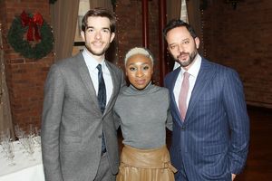 - New York, NY - 12/19/16 - A Special Holiday Screening of "LOVING"
-Pictured: John Mulaney, Cynthia Erivo, Nick Kroll
-Photo by: Marion Curtis/Starpix
-Location: Tribeca Screening Room @ BroadwayWorld - New York, NY - 12/19/16 - A Special Holiday Screening of "LOVING"
-Pictured: Jo Photo