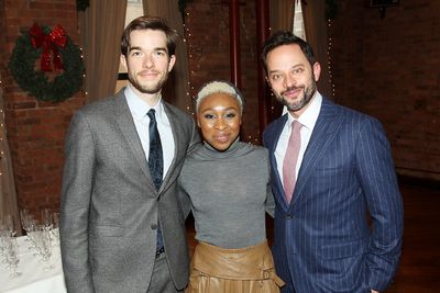 John Mulaney, Cynthia Erivo, Nick Kroll Photo