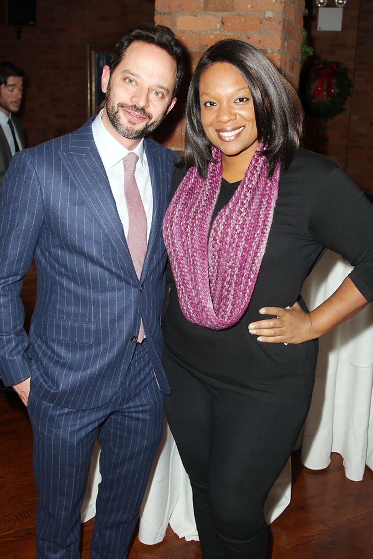 Nick Kroll, Carrie Compere at 