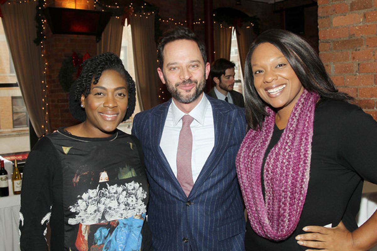 Carla Stewart, Nick Kroll, Carrie Compere at 