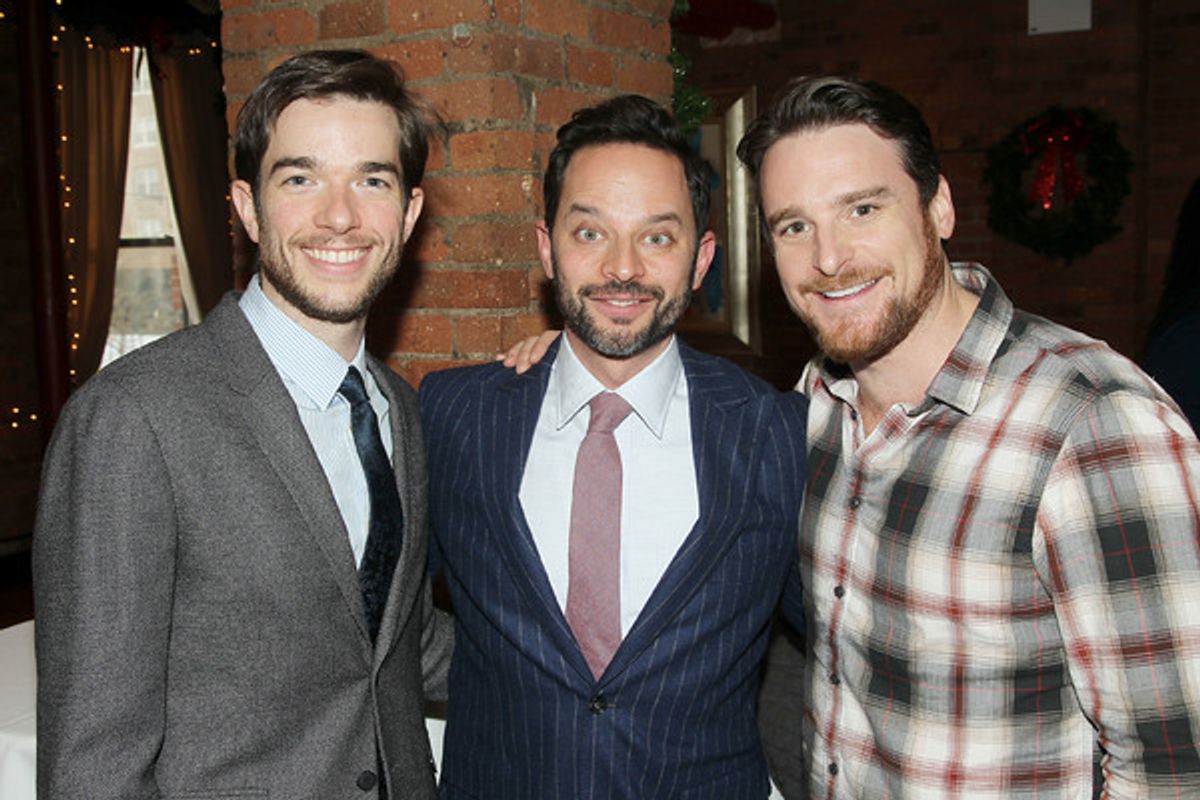   -  New York, NY - 12/19/16 - A Special Holiday Screening of 'LOVING'

-Pictured: John Mulaney, Nick Kroll, Bill English
-Photo by: Marion Curtis/Starpix
-Location: Tribeca Screening Room at 